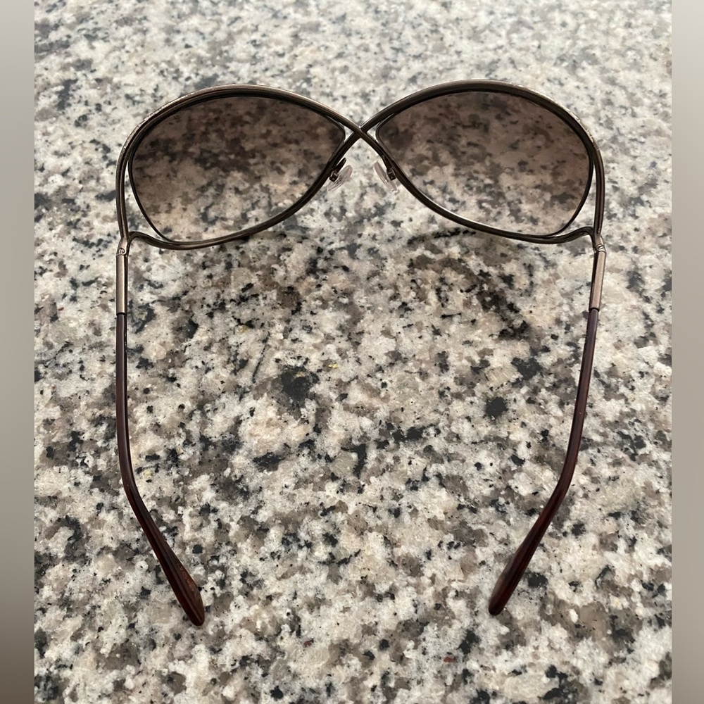 Authentic Tom Ford Miranda Dark Bronze/Brown Gradient Women's Sunglasses - Picture 4 of 6